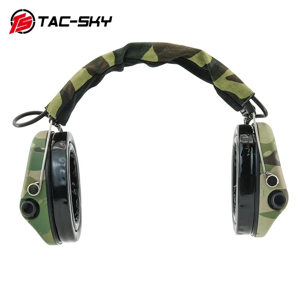 TAC-SKY Tactical Headset SORDIN IPSC Version Pickup Sound Noise Reduction Outdoor Hunting Air Gun Shooting Protective Earmuffs