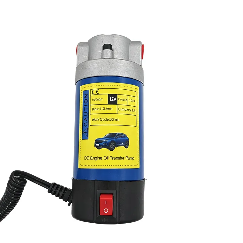 12V/24V Elektrische Ölpumpe, Absaugpumpe für Auto-Motoröl und Diesel, 1-4L/min Extraktionspumpe – Detail 12