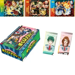 Nowe karty do gry My Hero Academia Bakugou Katsuki Todoroki Shoto Cosplay kolekcja w twardej oprawie Anime Poker prezenty urodzinowe