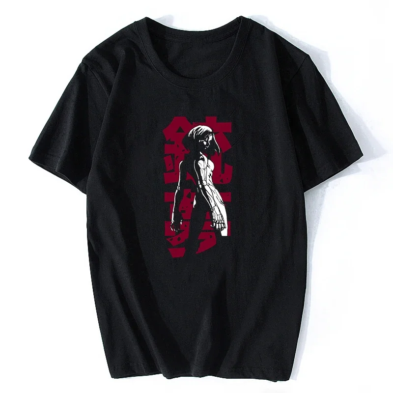 

Tee Battle Angel Alita T Shirt Gunnm Anime Gully Gally Fashion Style Black T-shirt men clothing Casual Design Unisex Men Cotton