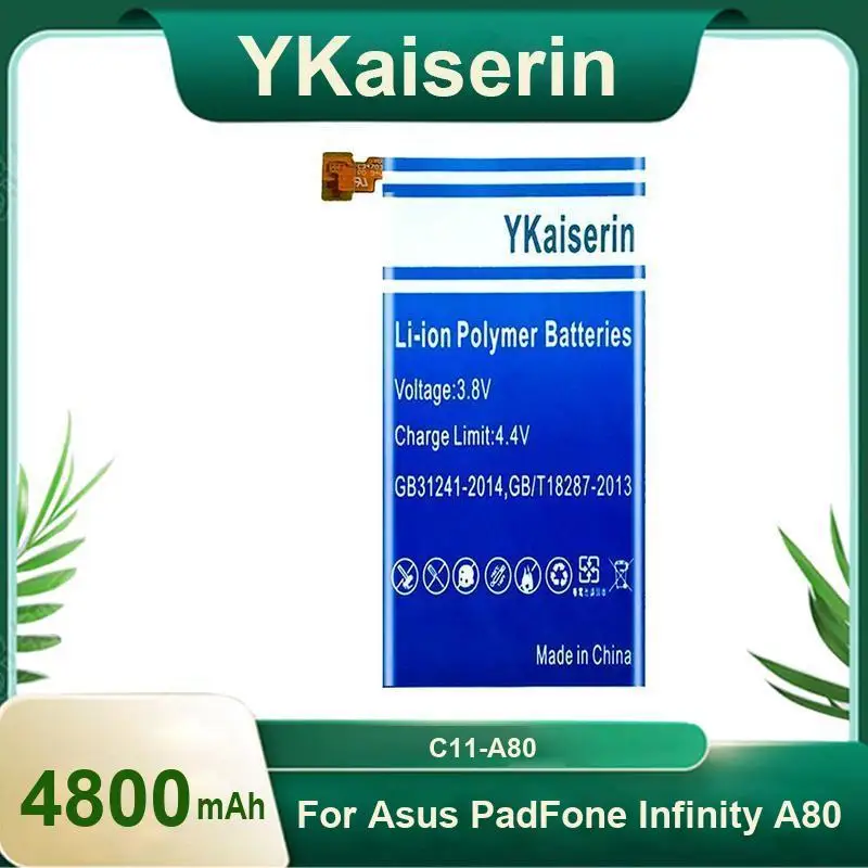 

C11-A80 For Asus Padfone Infinity A80 4800Mah Reliable Power Good Low-Temperature Performance Tablet Battery