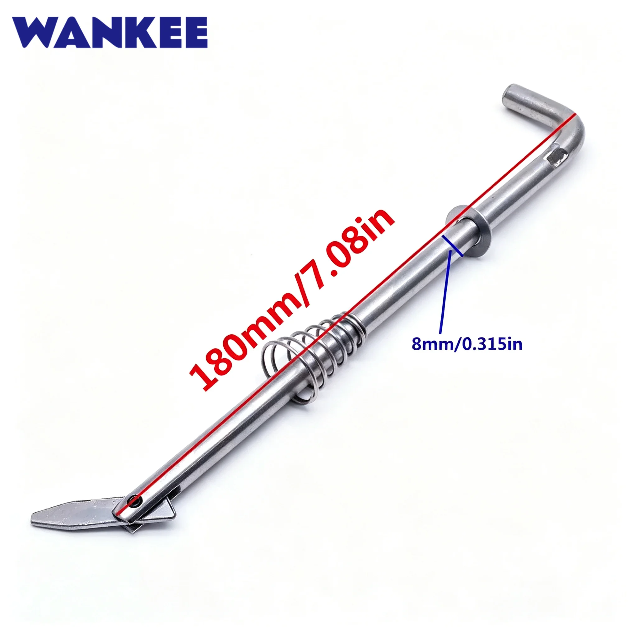 Tilt Thrust Rod and Spring Set 350-62121-2 for Nissan Tohatsu 9.8 9.9 18HP Outboard