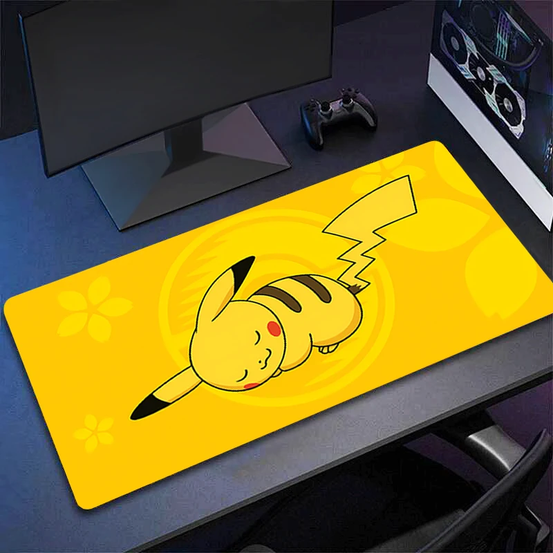 

Mouse Pad P-Pikachu Anime Durable Kawaii Gaming Accessories PC Computer Keyboard Gamer Desk Mat Alfombrilla Xxl Mousepad