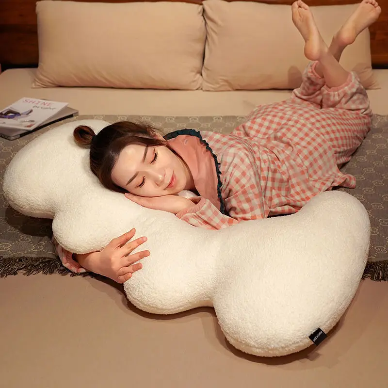 Throw Pillow Long Pillow Girls Sleep Leg Pillow Bedroom Bedside Cushion Almohadas Para Dormir Flower Pillow Body Pillow