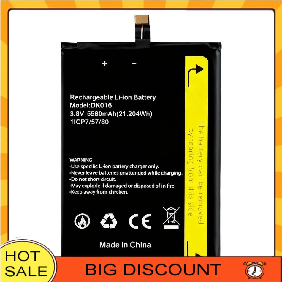 

Long-Lasting Performance Mobile Phone Battery For Blackview BV6900 DK106 5580Mah Premium Replacement