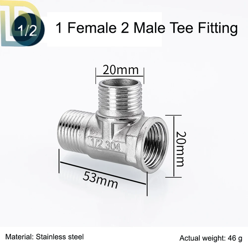 Hot Selling High Pressure Temperature Male Threaded 201 Stainless Steel One Touch Pneumatic Fittings
