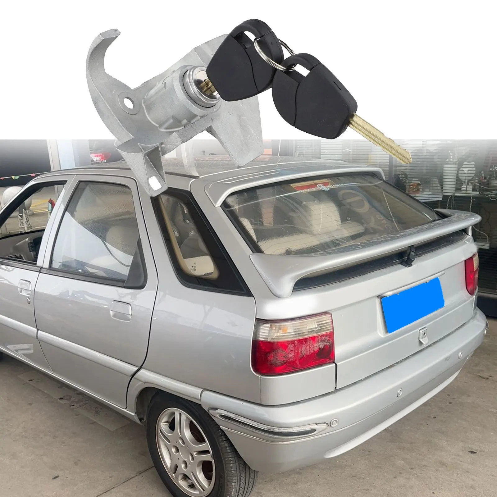 

High Security Trunk Lock Vehicle Lock Vehicle Lock Rear Tailgate Lock Robust Construction Seamless Integration Weather Resistant