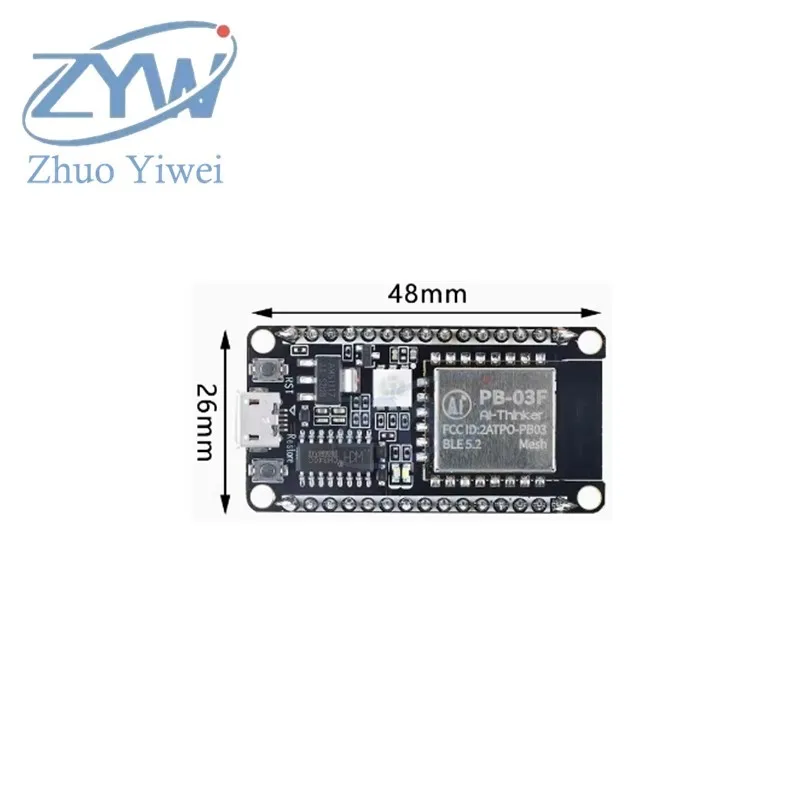 Original authentische PB-03F-Kit Entwicklungs platine Bluetooth Ble 5,2 Modul Phy6252 Chip Platine Onboard Antenne