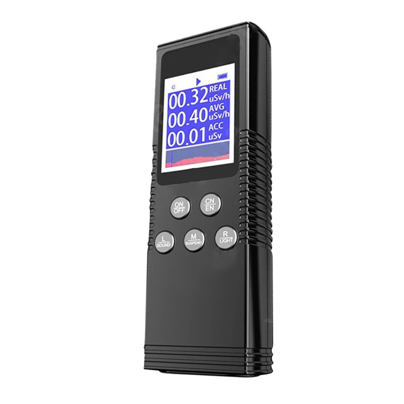 Y23A-Handheld Nuclear Radiation Detector Household Laboratory Digital LCD Display Multi-Function Radioactive Geiger Counter