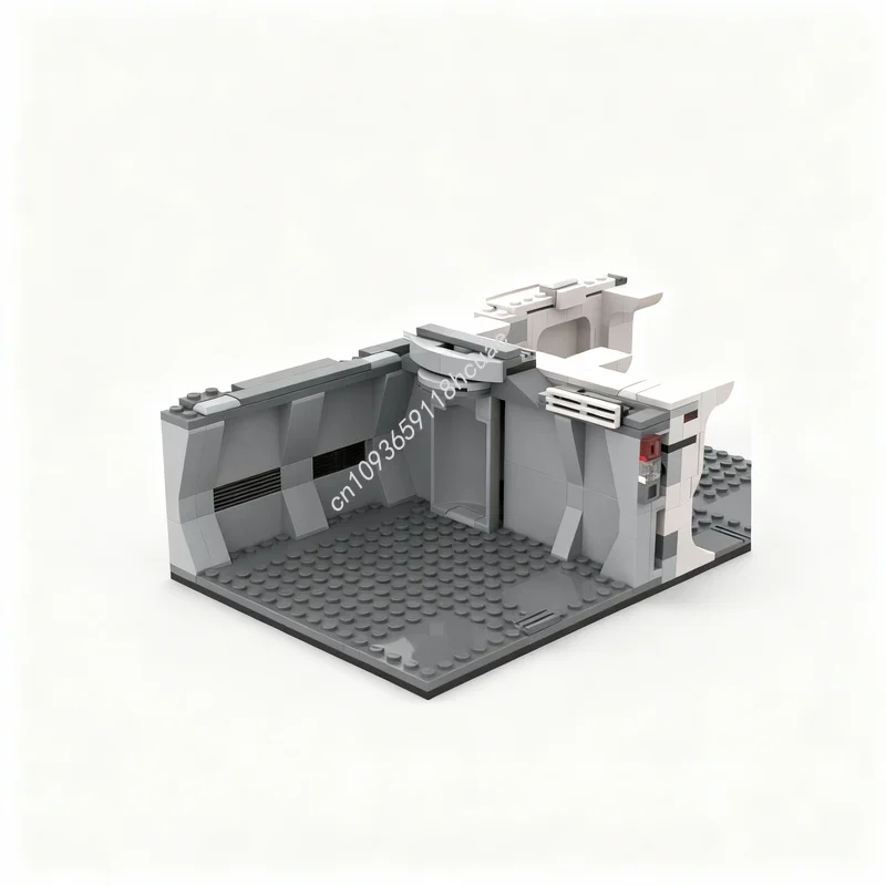 

357 деталей MOC «Звездные войны: Коридор Скайуокера и Вейдера», конструктор, игрушка, развивающий подарок на Рождество для детей