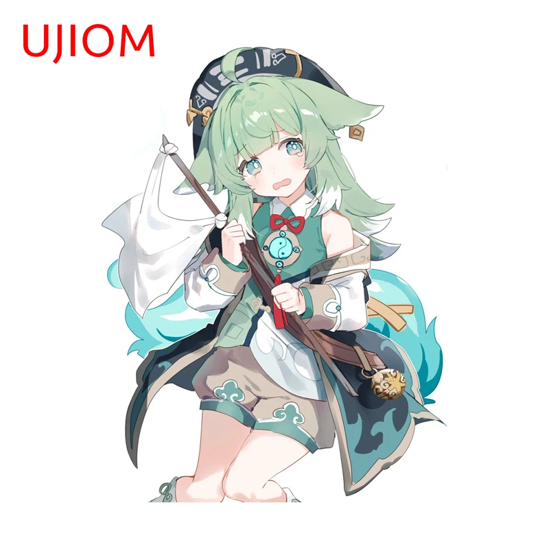 UJIOM Honkai Star Huohuo Amusing Wall Sticker Kitchen Cupboard Sunscreen Graphics Decal Suitable For Air Conditioner Decor
