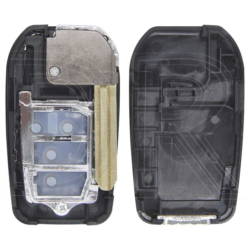 Great TOY43 Blade Modified Flip Car Key Shell Case FOB For Toyota Corolla Camry RAV4 Highlander Pruis Tundra Tacoma