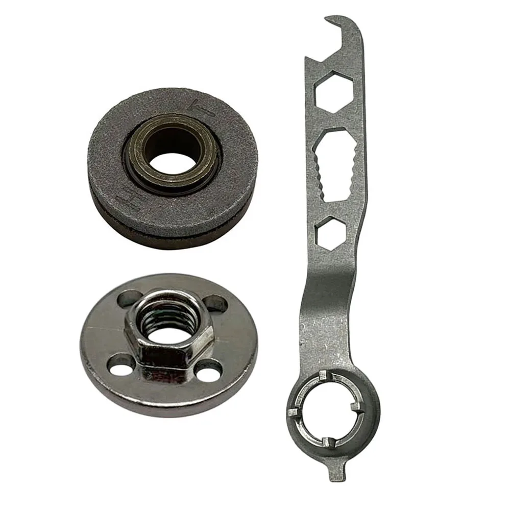 4 Claw Removal Wrench With Pressure Plate For 100 Type Angle Grinder Metal Black Silver Power Tool Accessories
