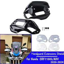 CRF1100L Handguard Extensions Screen For CRF 1100L Africa Twin Adv Sports 2020-2024 Motorcycler Hand Shield Windscreen Protector