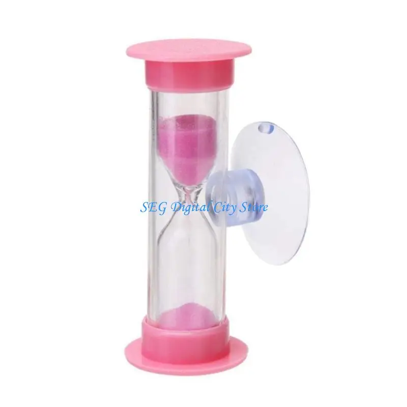 U75B 3-Minute Colorful Hourglass Sand Clock Timer Shower Timer Tooth Brushing Timer Children Home Decoration Watch Clock Gift