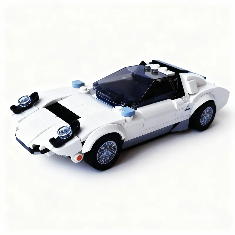 

292pcs MOC Lamborghiniesed Miura City Champions Model Building Blocks Construction Toy Christmas Gifts DIY Creative Idea Brick