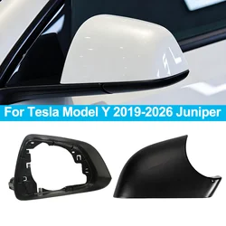 Side Mirror Lower Cover Bottom Holder Frame For Tesla Model Y 2019-2026 Juniper Car Exterior Rearview Mirror Replacement Parts