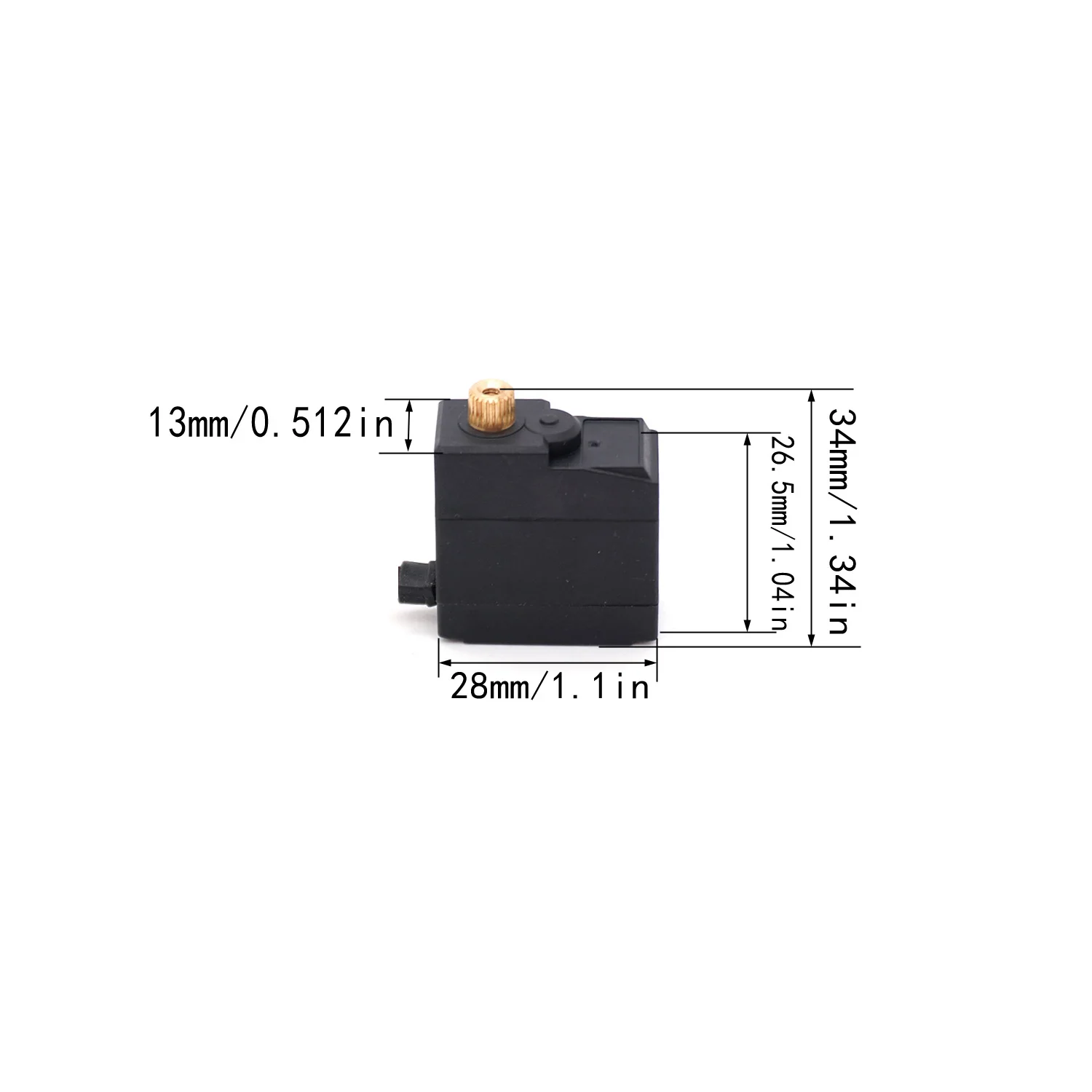 YSIDO 17g Digital Metal Gear Servos for 1/14 MJX Hyper Go 14301 14302 14303 16207 16208 16209 16210 H16H H16E H16P RC Cars Parts