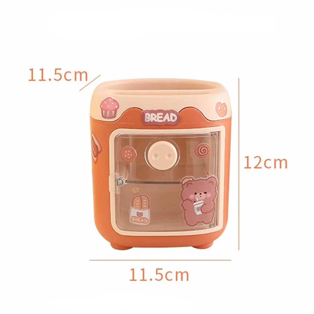 Creatieve Multi-Raster Pig Pennenhouder Desk Organizer Leuke Multi-Functionele Bureau Briefpapier Penhouder Potlood Stand organiser