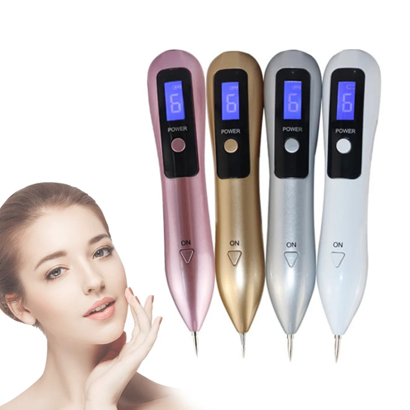 Mole Tattoo Removal Pen Skin Tags Freckles Dark Spots Skin Pigmentation Replaceable Needle