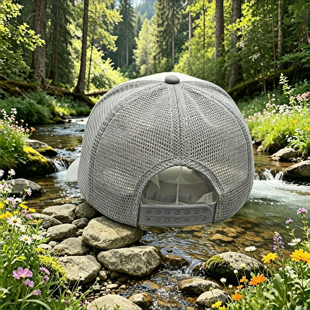 Gravity Falls Pine Tree Trucker Hat, Breathable Mesh Baseball Cap for Outdoor Camping Hiking Sun Protection