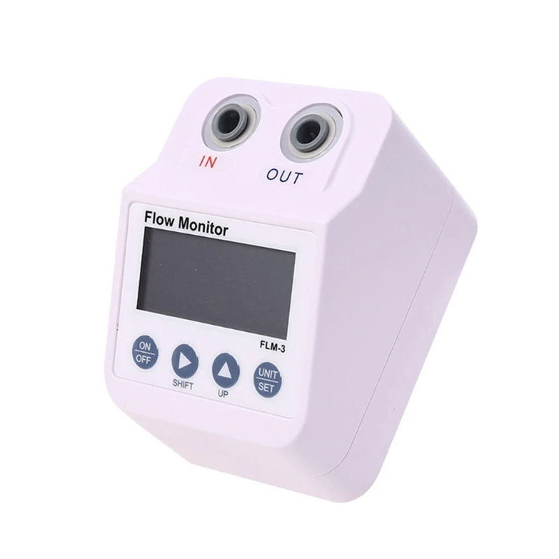 Monitor Filter Water Flow Meter Durable Electronic Digital Display Water Purifier Alarm And Power Save Function Easy Use