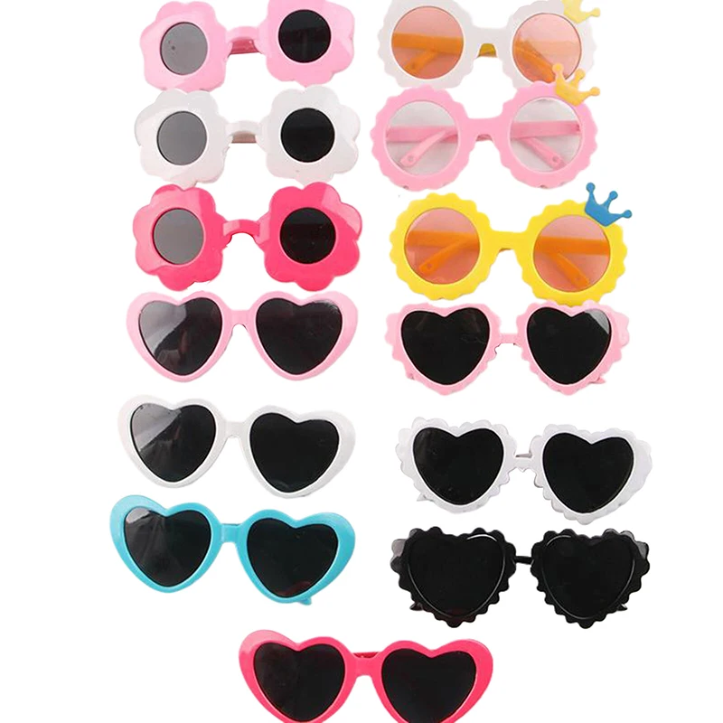 Lunettes de soleil de dessin animé pour animaux de compagnie, lunettes de chat pour petit chien, accessoires de photos pour animaux de compagnie, accessoires de mode pour animaux de compagnie, cadeaux de fournitures pour animaux de compagnie, charmant