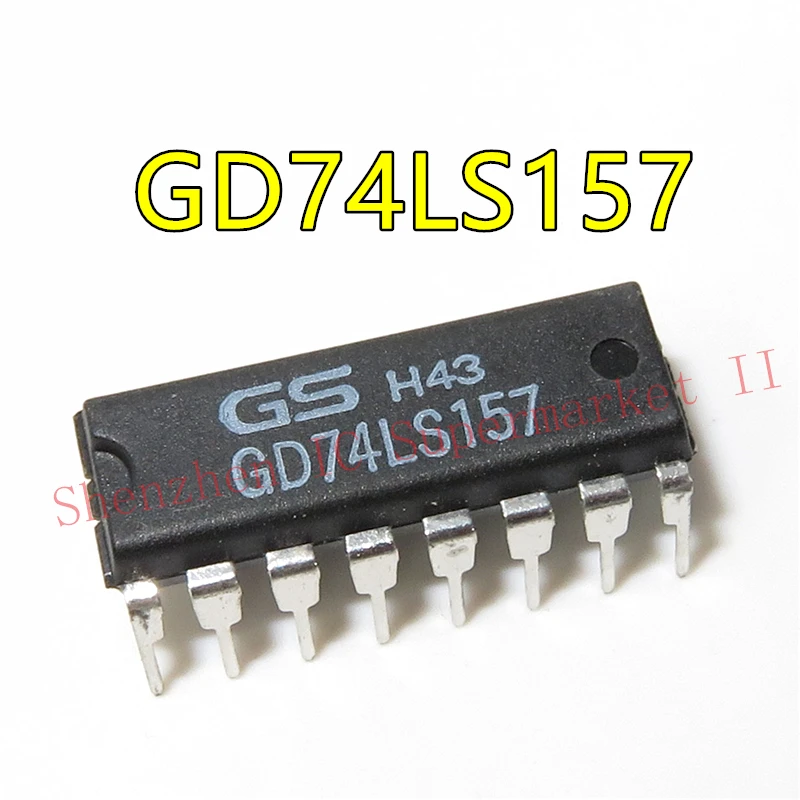 10Pcs GD74LS157 74LS157 DIP-16 new and original