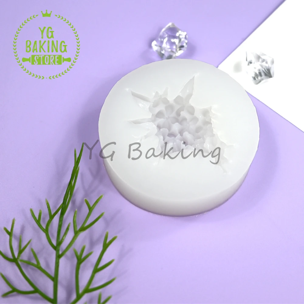 3D Lilac Flower Cluster Aromatherapy Gypsum Silicone Mould DIY Candle Model Fondant Chocolate Mold Cake Decorating Tool Bakeware