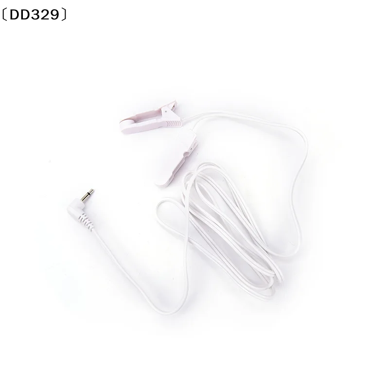 Electrode Lead Wires with 2 Ear Clips for Tens Therapy Machine Massager 2.5mm〔DD329〕 view 5