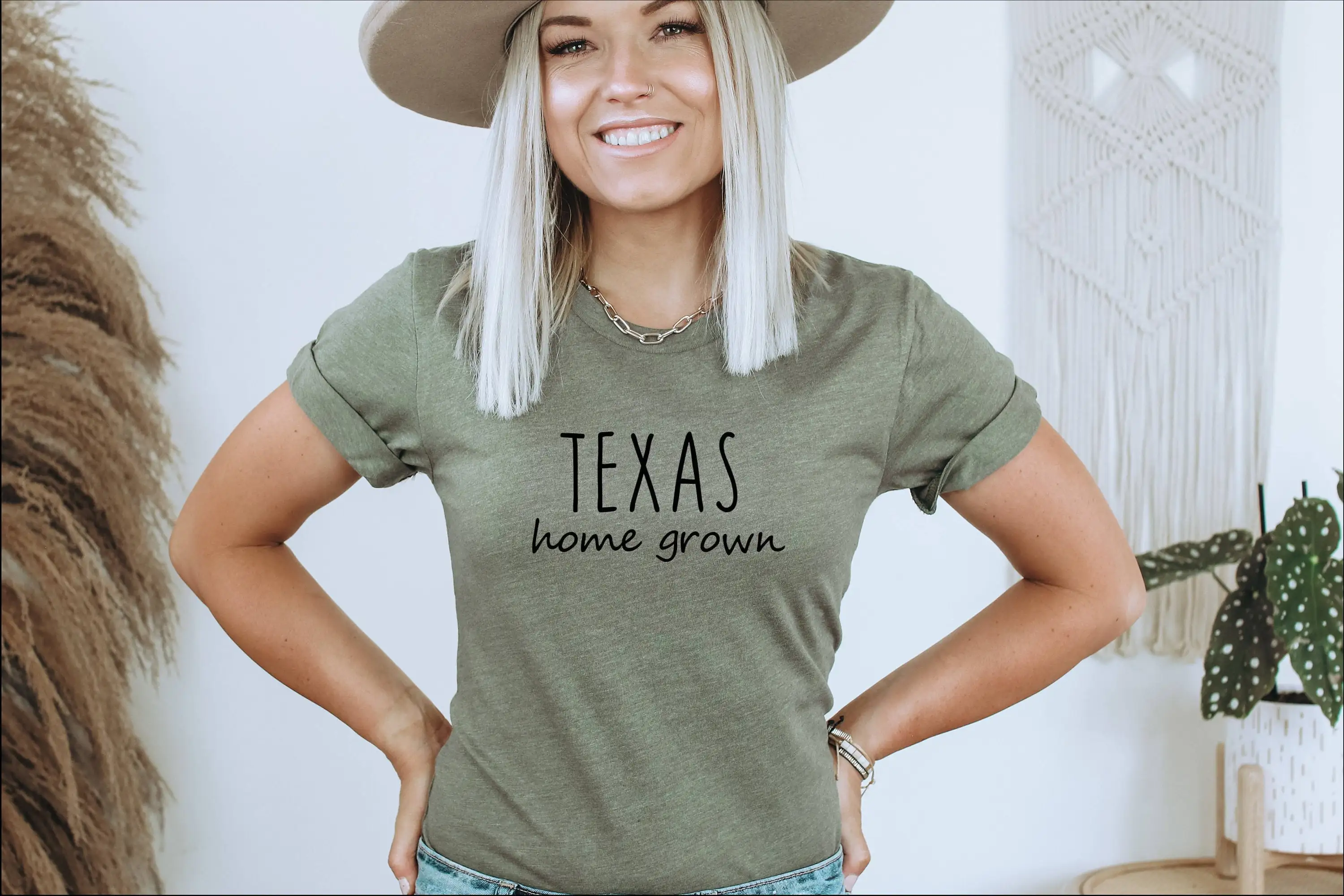 Texas Home Grown T Shirt State Pride For Her Lone Star