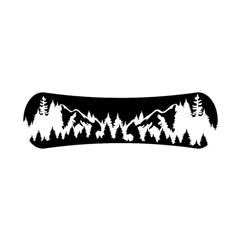 Snowboard For Car Sticker Computer Laptop Stickers Accessories Decorations Bumper Window Die Cutting Vinyl PVC Decals
