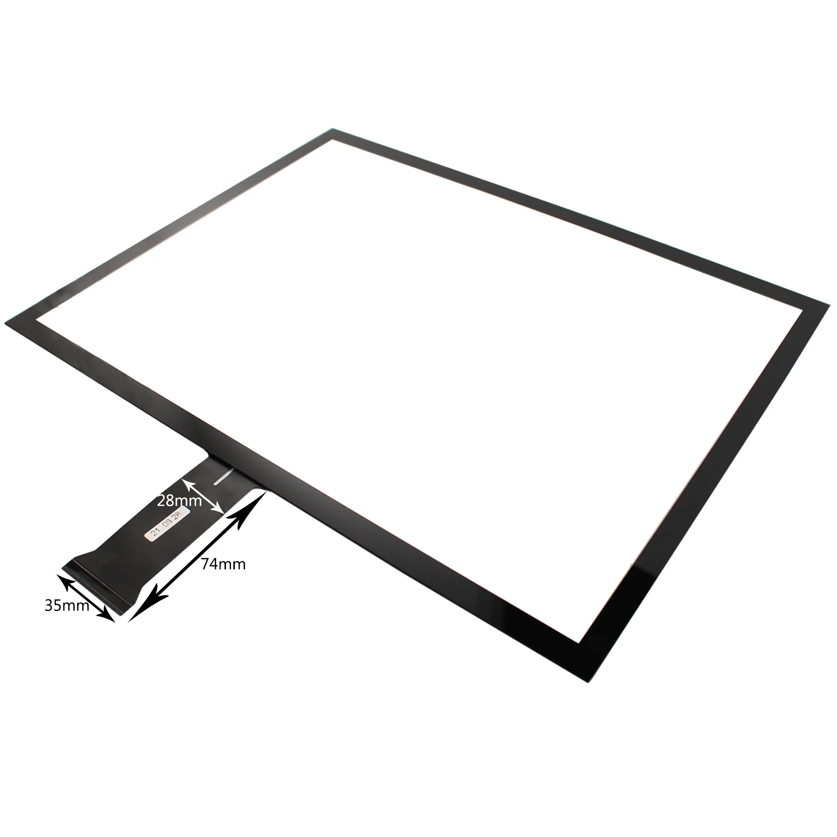 15inch  Capacitive Touch Panel Dimension Size 321mmx247mm  Compatible With 15inch 1024x768 1400x1050 4:3 LCD Screen