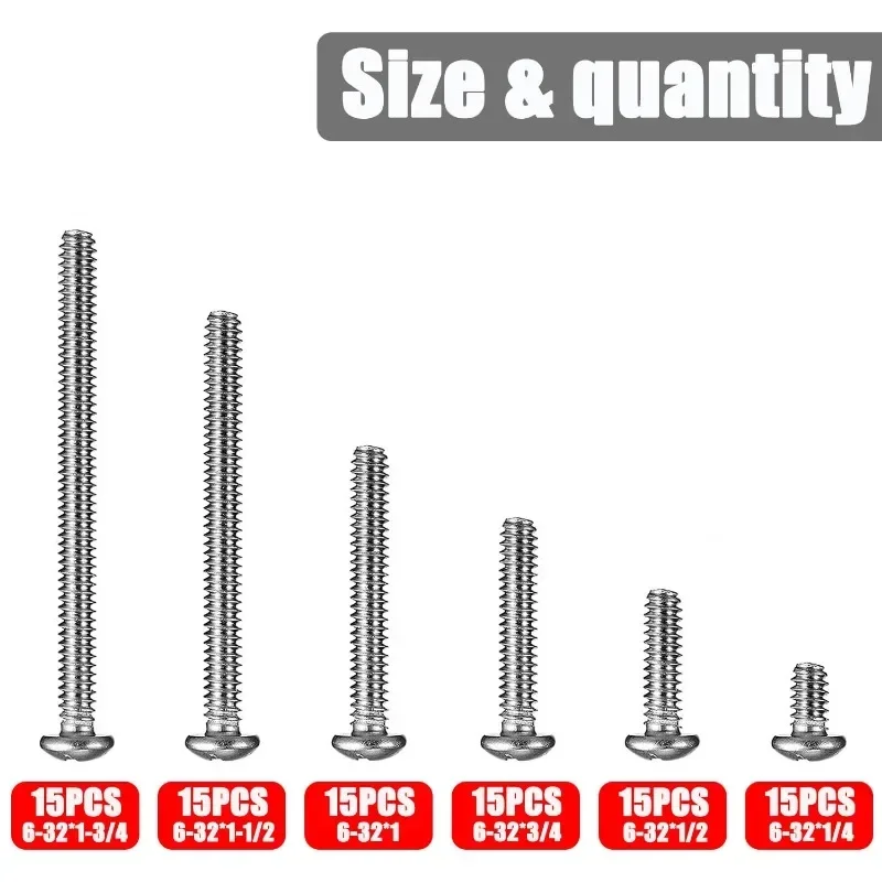 150Pcs Outlet Screw Spacers and Thread Flat Head Device Mounting Screws Wall Plate Screws DIY Electrical Outlet Extender Kit