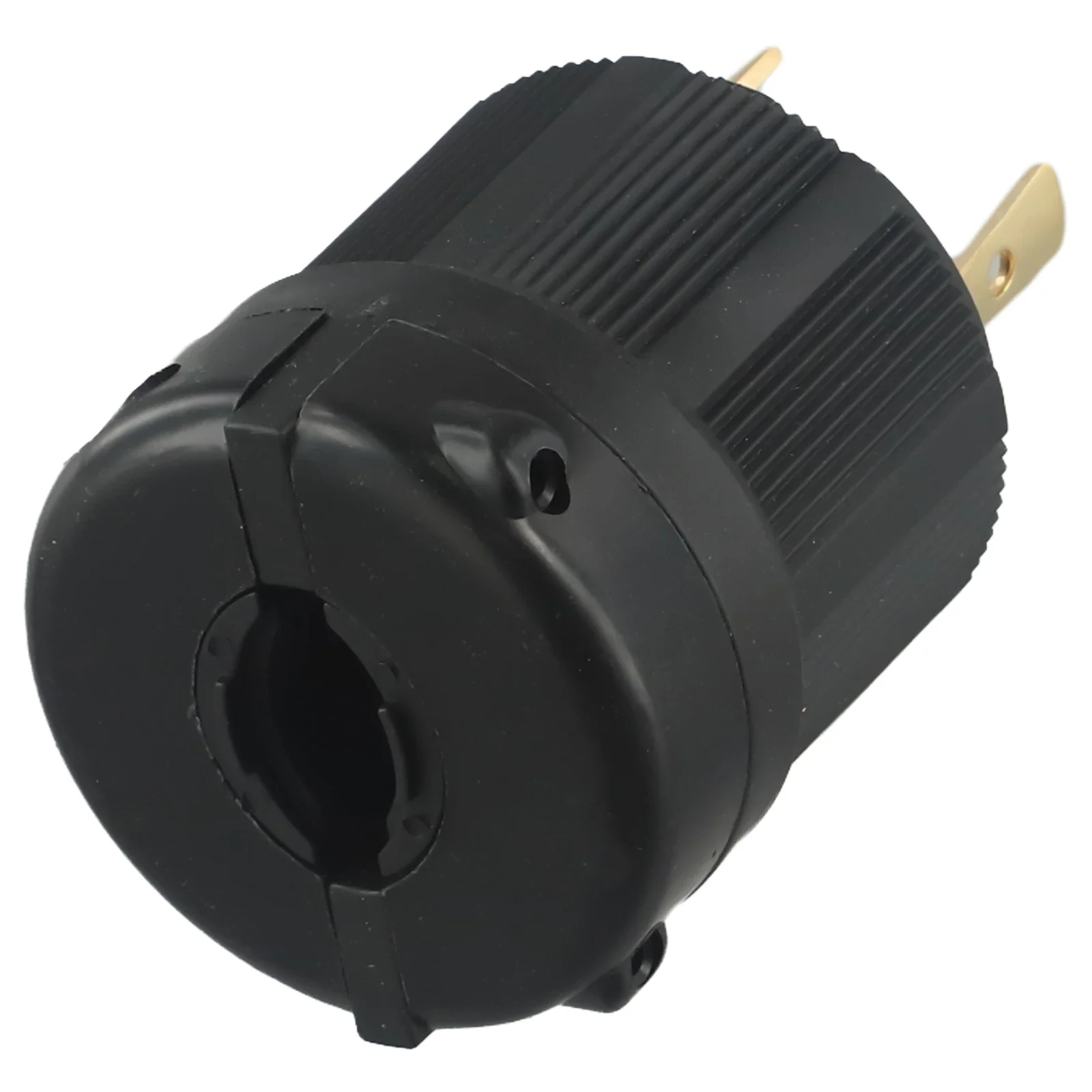 3Wire Replacement Plug NEMA L6-30P Connector CULus Certified Equipment Ribbed Nylon Body For Electrical Installations