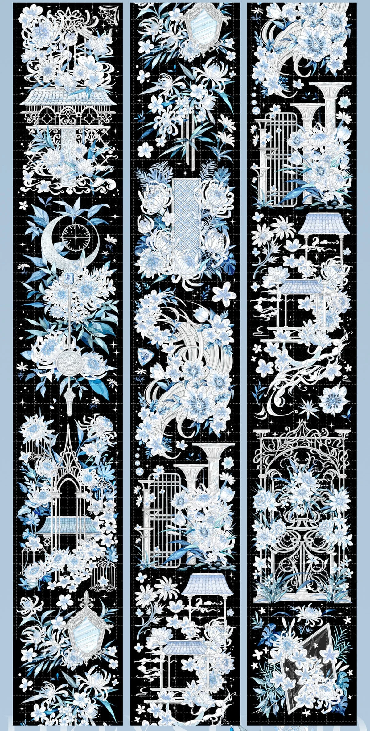 7.8 شريط واشي جديد للحيوانات الأليفة 1 حلقة ليكي/فناء عميق/أوسمانثوس/أحمر تشاو ويش/معبد غاسل/مسحوق غاسل ليلي #4