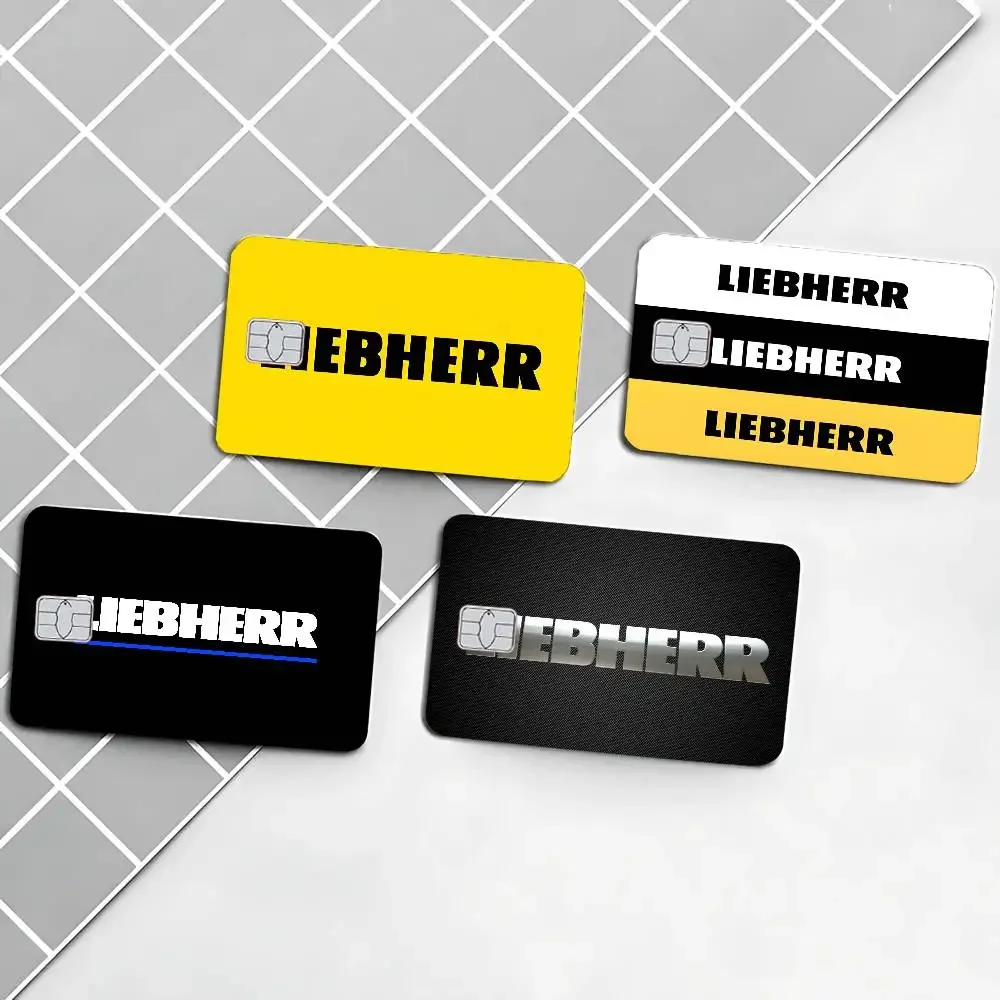 L-LiebherrS Credit Card Skin Stickers for VISA Bank Card Transportation Card Waterproof Sticker Anti-scratch Women Gift