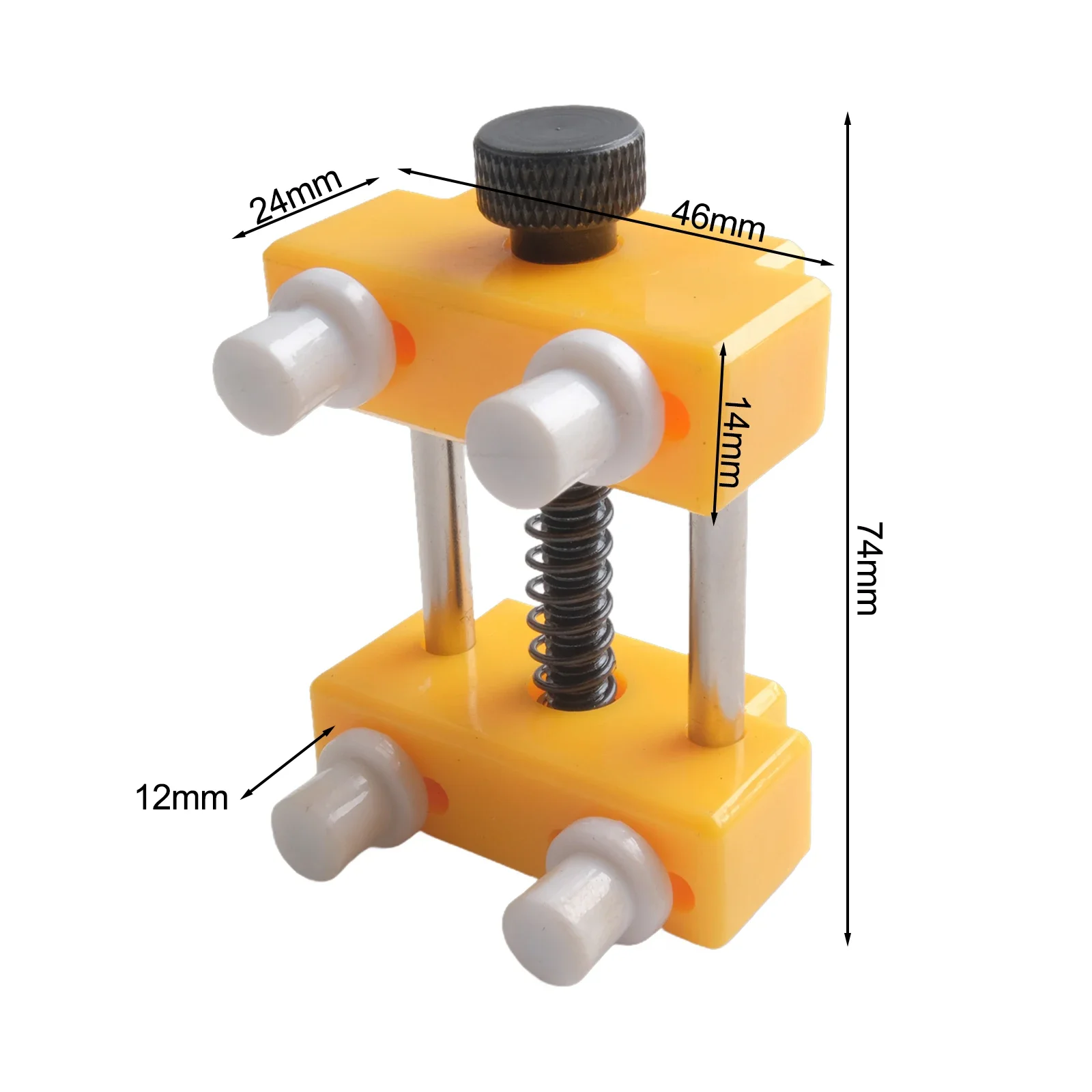 For Watch Repair Adjustable Dial Cover Fixed Watch Base Plastic Pins Scratch Resistant For Different Size Cases