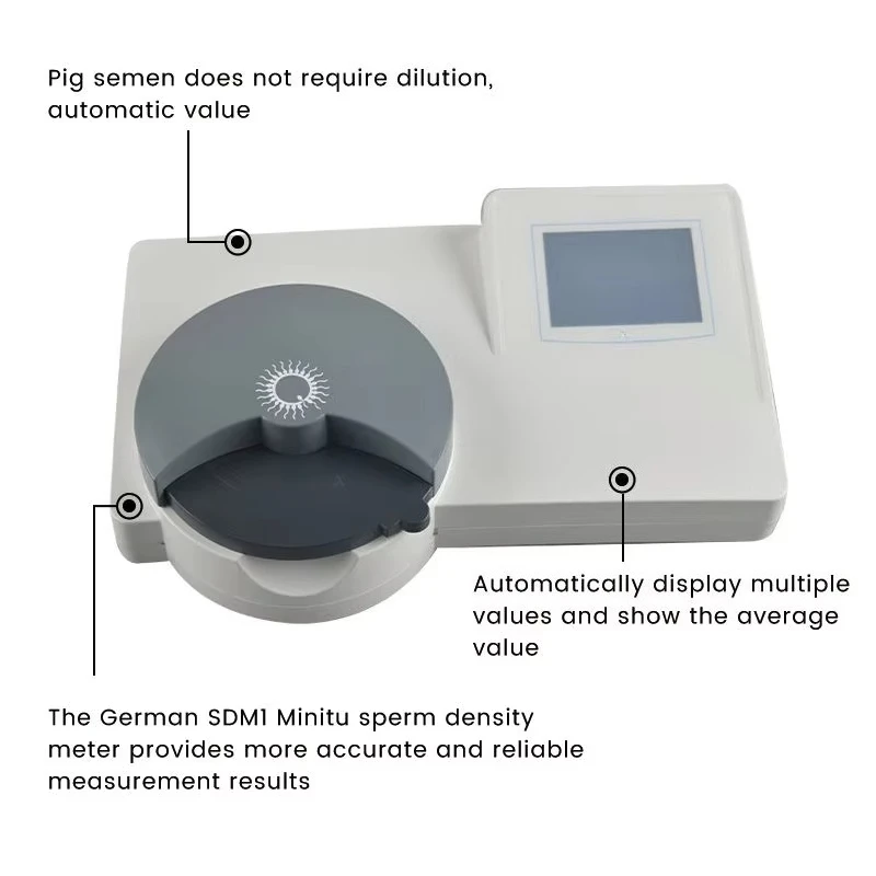 Veterinary insemination instrument Pig farm artificial insemination kit with wild boar sperm density analyzer