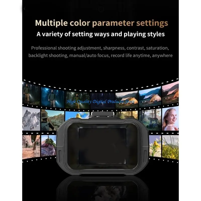 

U2JE 2.7K 64MP Auto Concentrate Double Lens Night View Camera with 28x ABS