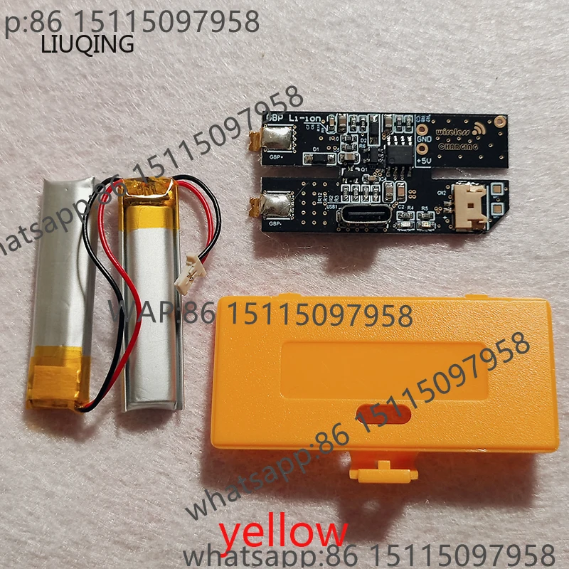 

Для Gameboy Pocket для GBP перезаряжаемый модуль литиевой батареи USB-C 700 мАч литиевая батарея