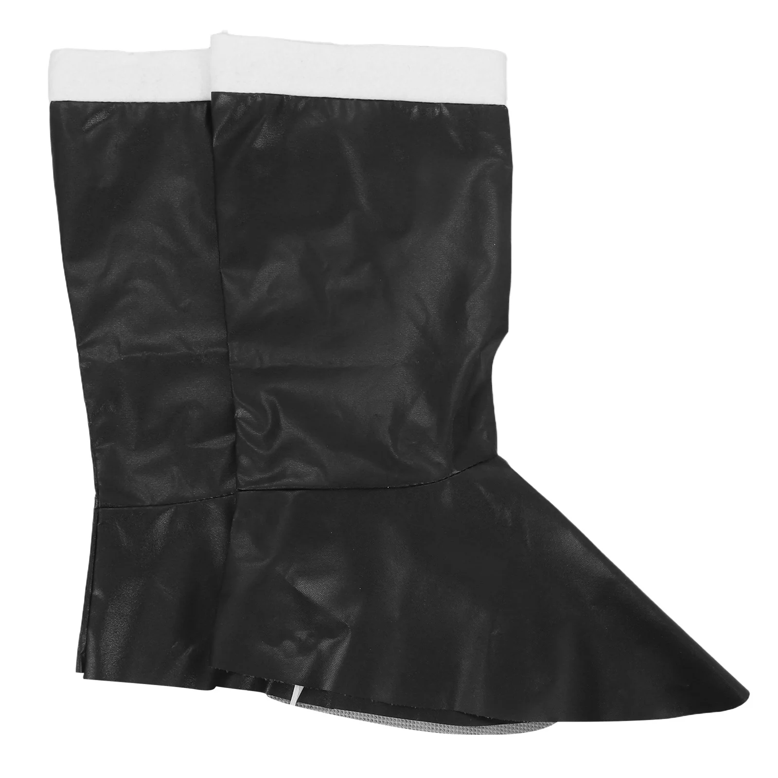 Abdeckungen Kniehohe Pu Outfits Kostüm Schuh Abdeckung Für Bühne Cosplay Weihnachten Weihnachten Stiefel Kostüm Requisiten