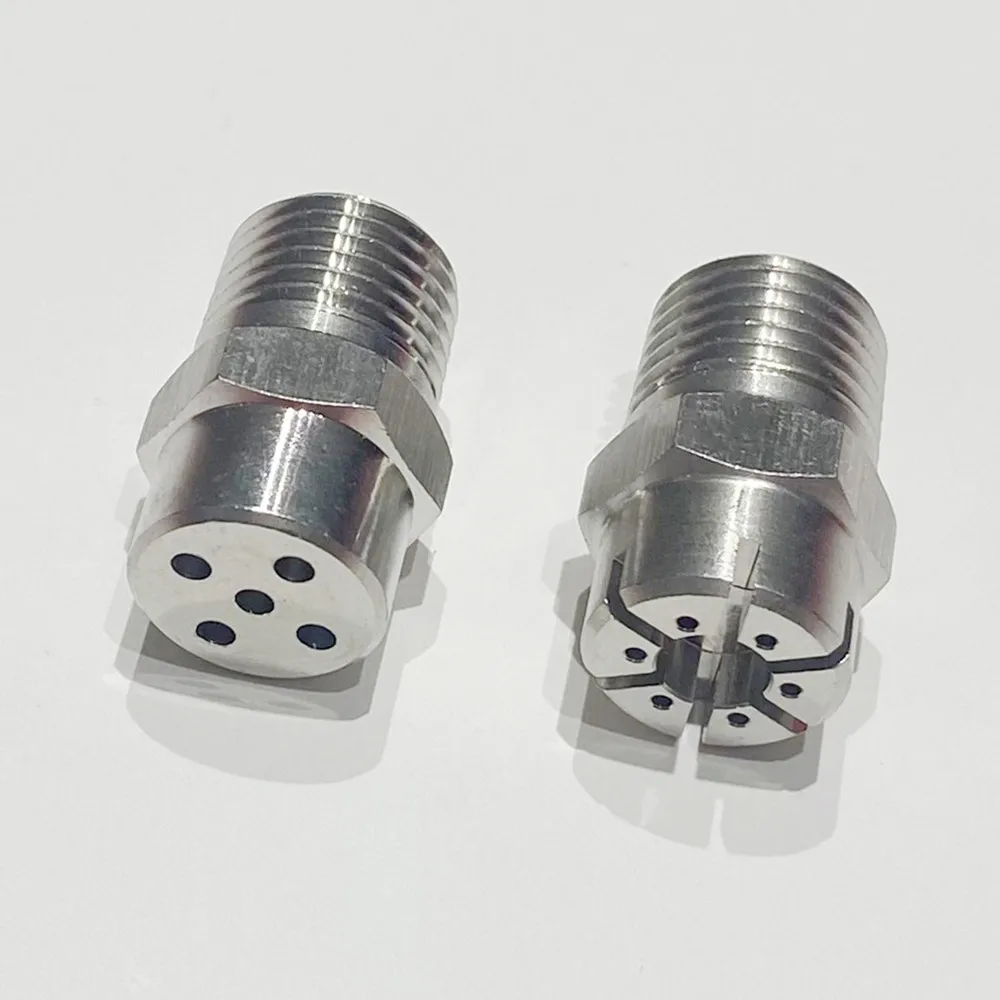 

Наружная резьба BSP 1/4 дюйма до 3, 5, 6, 8 отверстий, распылительная насадка из нержавеющей стали 304, мытье, чистка, охлаждающая спринклерная головка