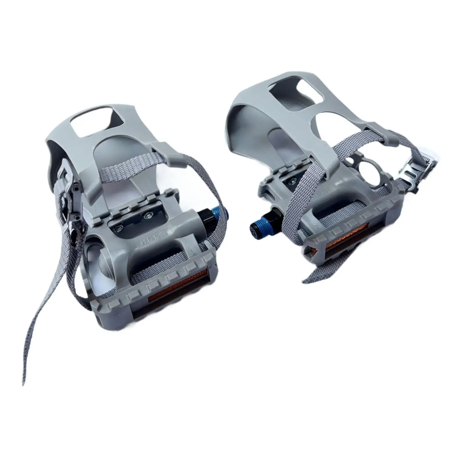 

2 Pieces Exercise Bike Pedals Bicycle Pedals Versatile Replacement 9/16 Nch Thread Accessories for Fitness Equipment Home Gym