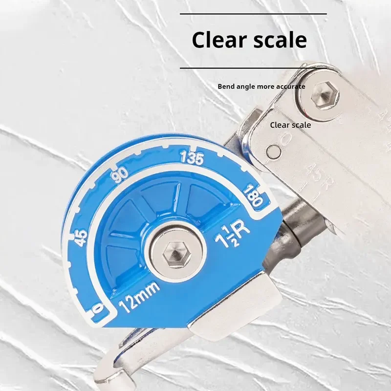 8-22mm manuale piegatubi in acciaio inox tipo leva strumenti di piegatura tubi per impieghi gravosi macchina piegatubi multifunzione per tubi in rame