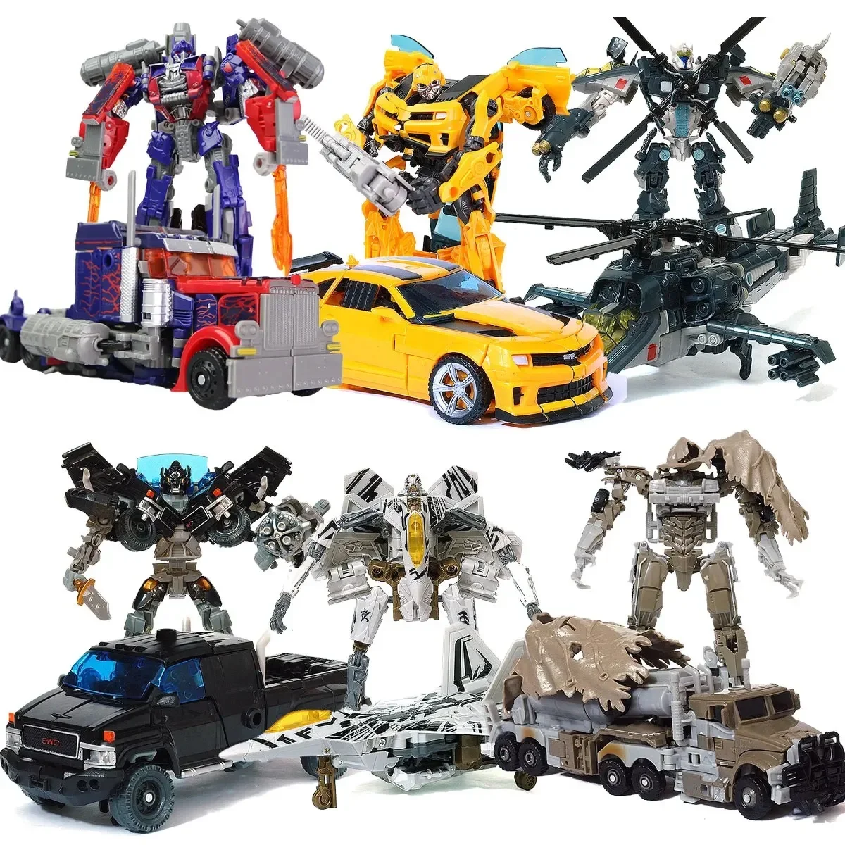 Playskool Heroes 트랜스포머 사이버 버스 구조 봇, 스팅 샷, 범블비 블레이드, 비행 봇 피규어, 수집 장난감 