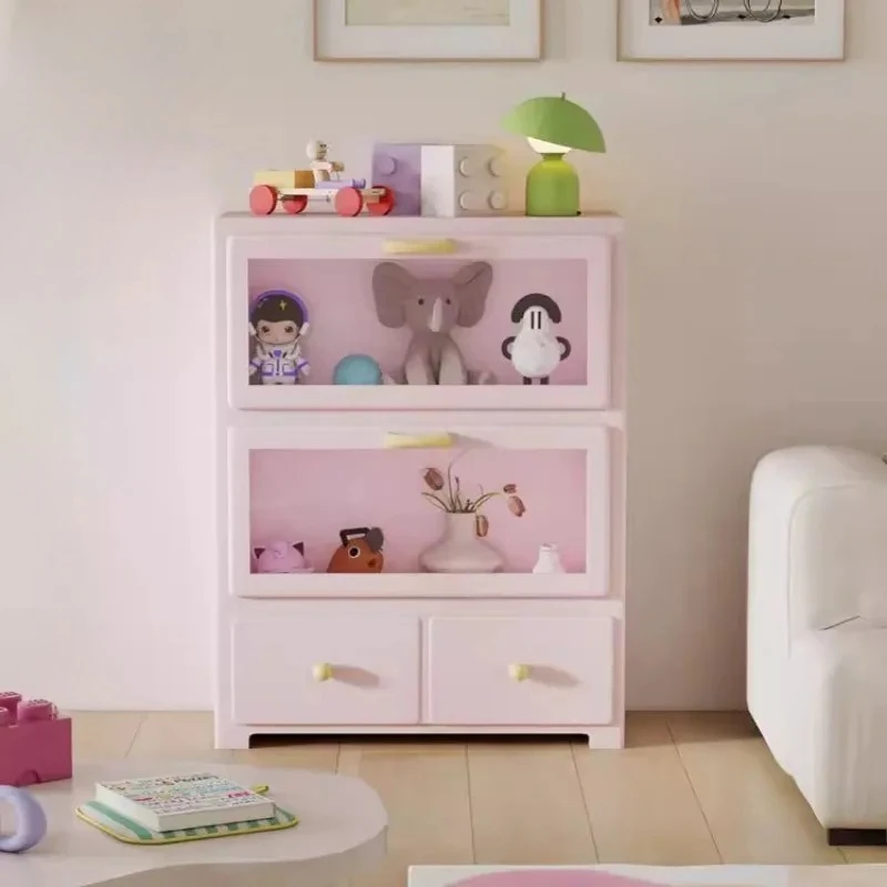 

Classic Storage Living Room Cabinets Display Wooden Modern Living Room Cabinets Space Saving Vetrina Esposizione Furniture Home