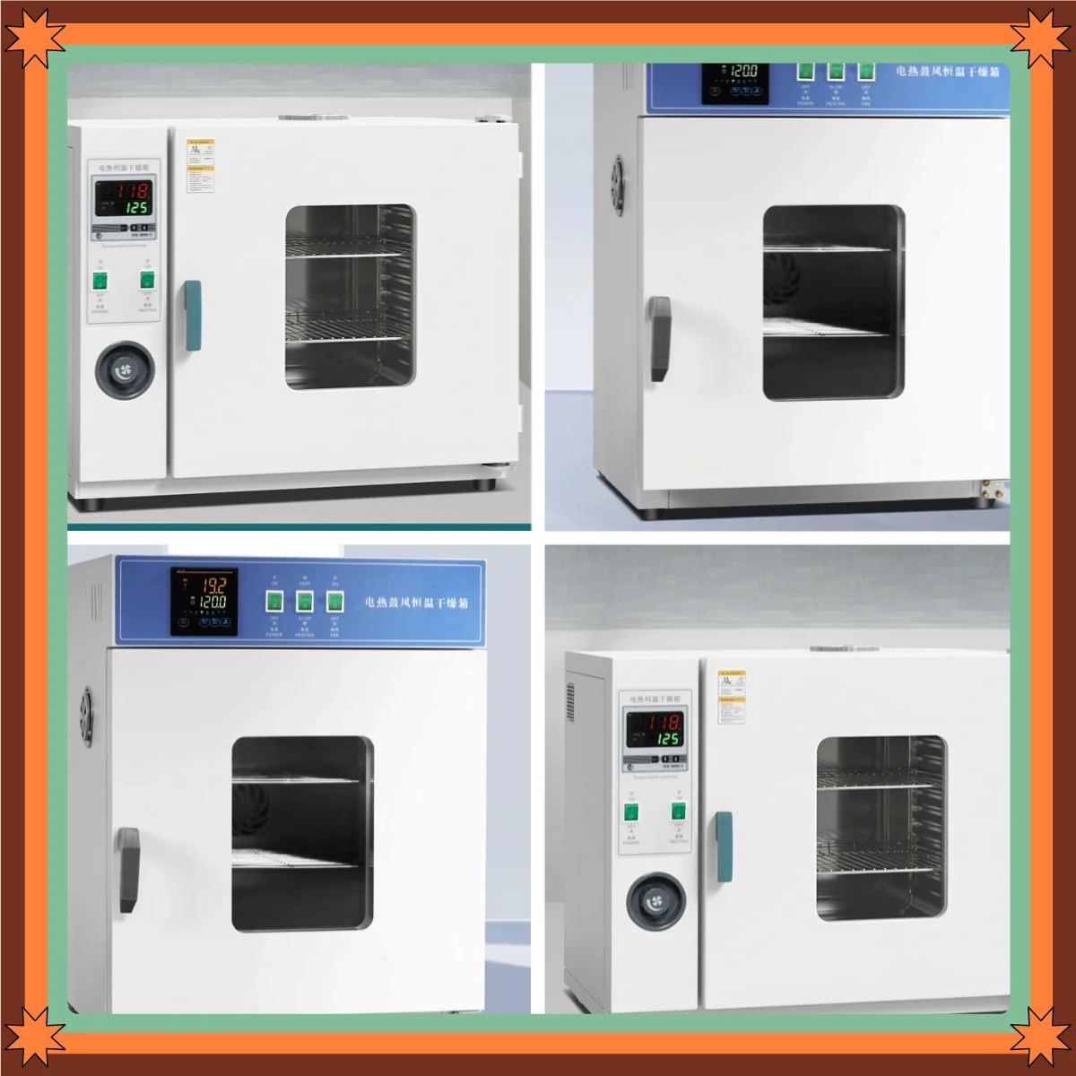Electric Heating Constant Temperature Blast Drying Oven High Temperature Heating Small Industrial Oven Dryer Laboratory Oven