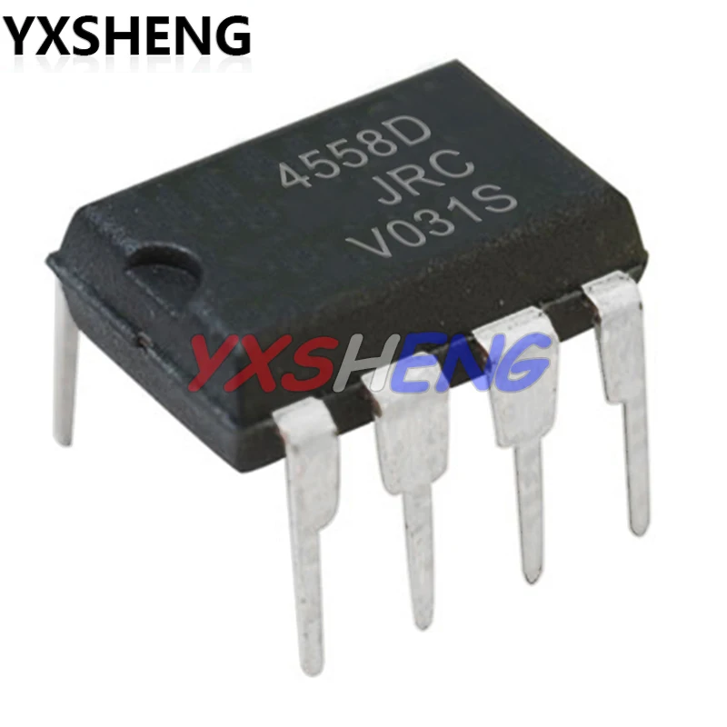 20PCS JRC4558 DIP Integrate DIP-8 JRC4558D IC Chip