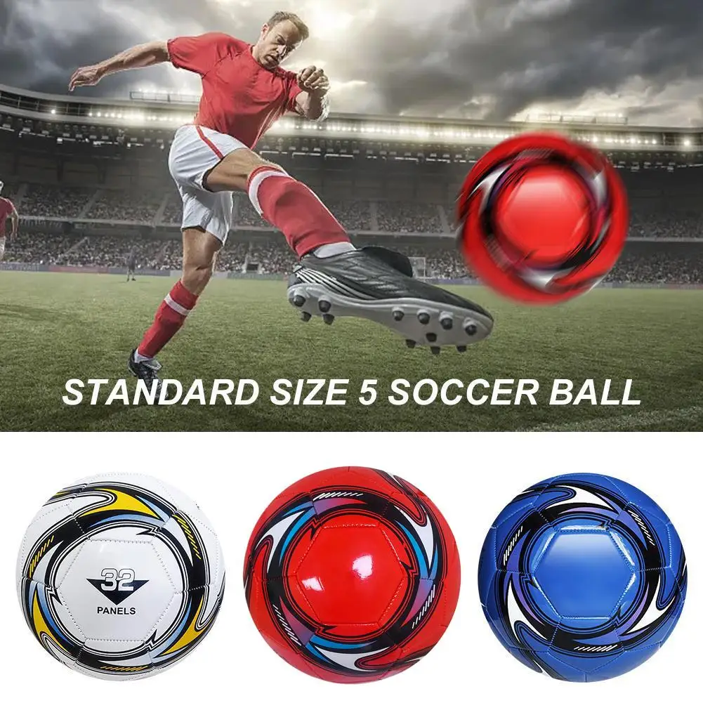 كرة قدم مقاومة للتسرب مقاس قياسي 5، كرة قدم مطاطية جديدة مقاومة للتآكل للحرم الجامعي غير قابلة للنفخ